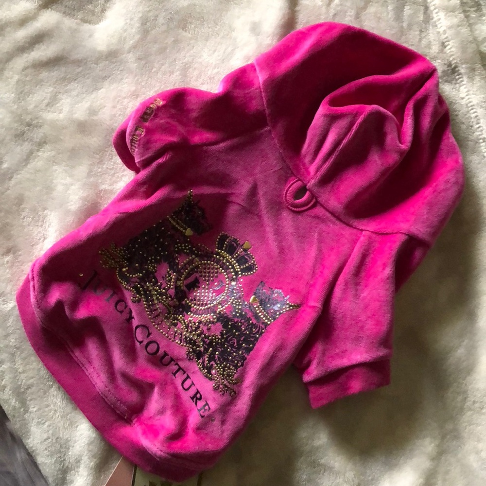 Juicy Couture Doggie Hoodie NWT